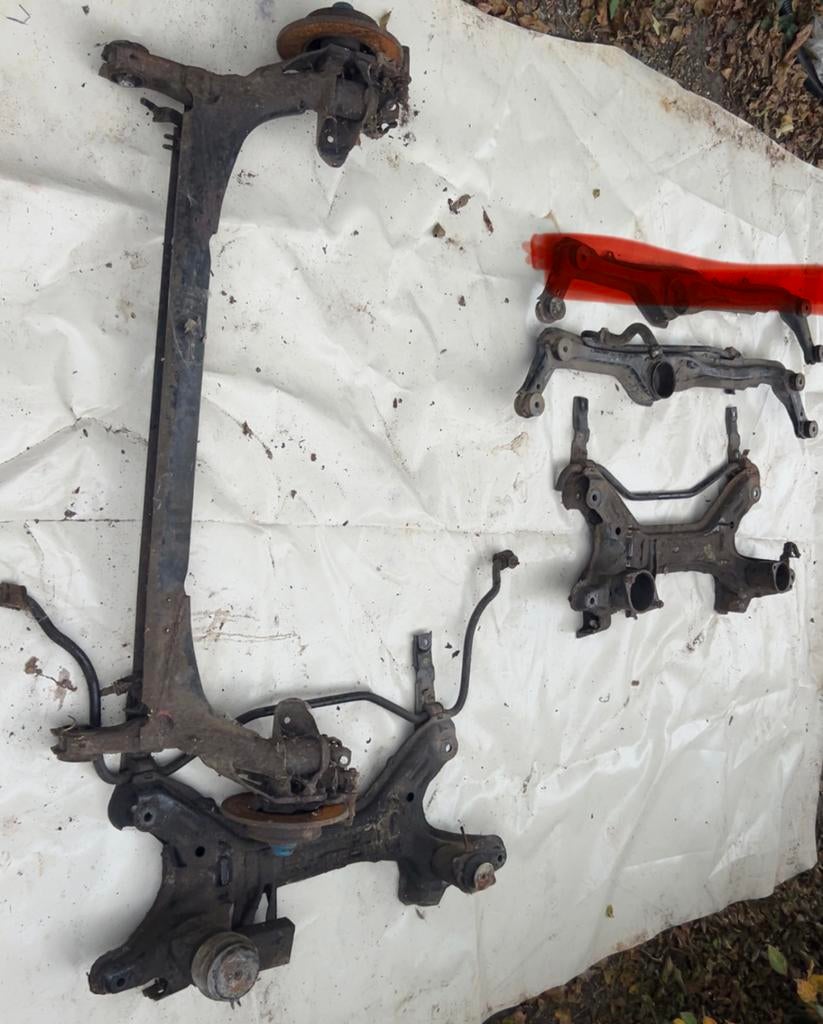 Achter ass seat ibiza 6k2, Autos : Pièces & Accessoires, Enlèvement, Utilisé, Seat