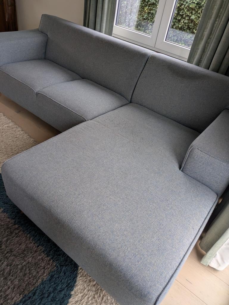 Grijze hoekzetel te koop, Enlèvement, Tissus