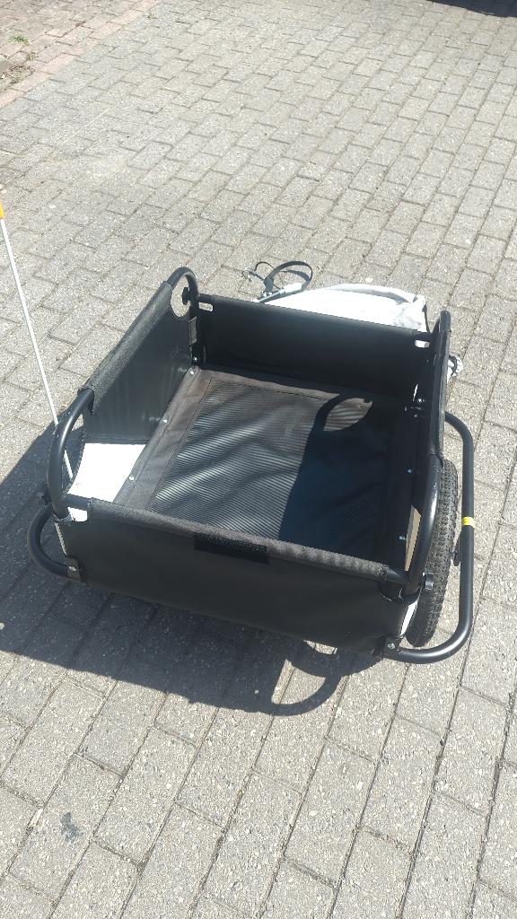 Remorque de vélom 130 L, Charge Max. 60kg, 40 à 60 kg, Pliable, Remorque à bagages, Comme neuf