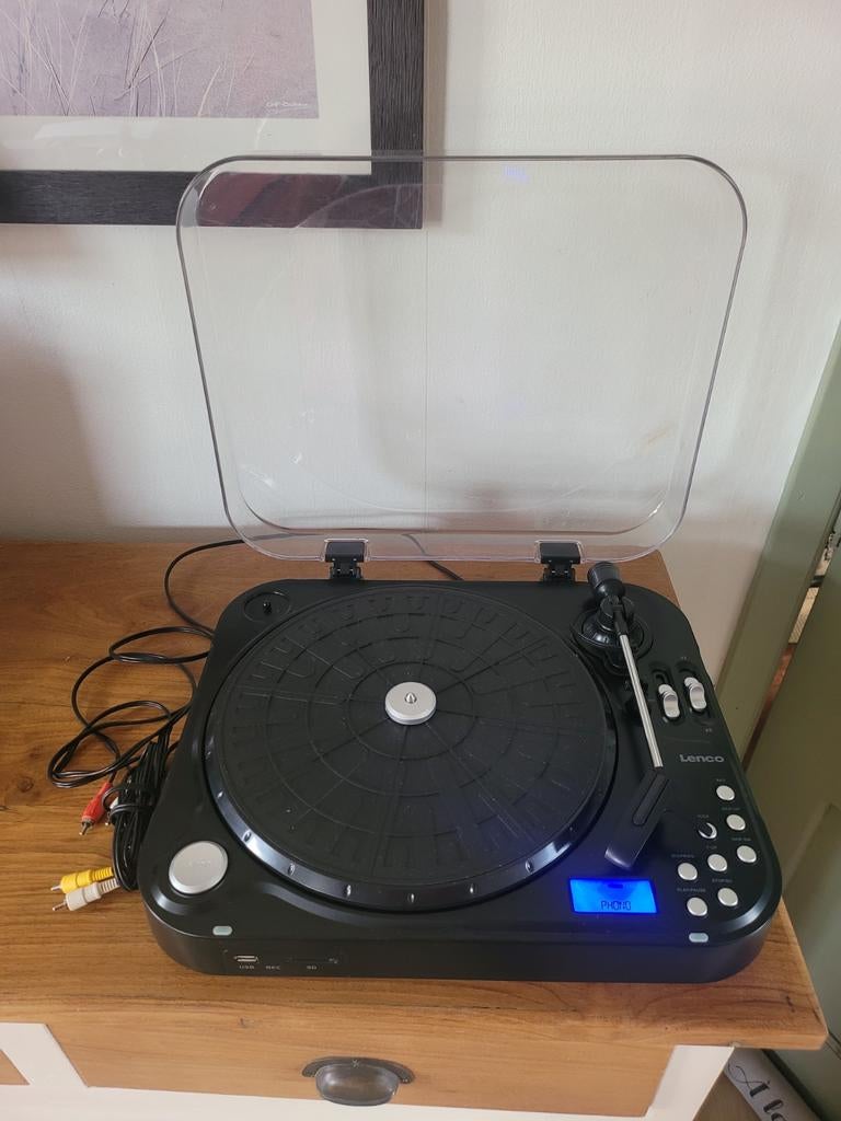 Platine multifonctions Lenco L71, TV, Hi-fi & Vidéo, Tourne-disques, Enlèvement ou Envoi