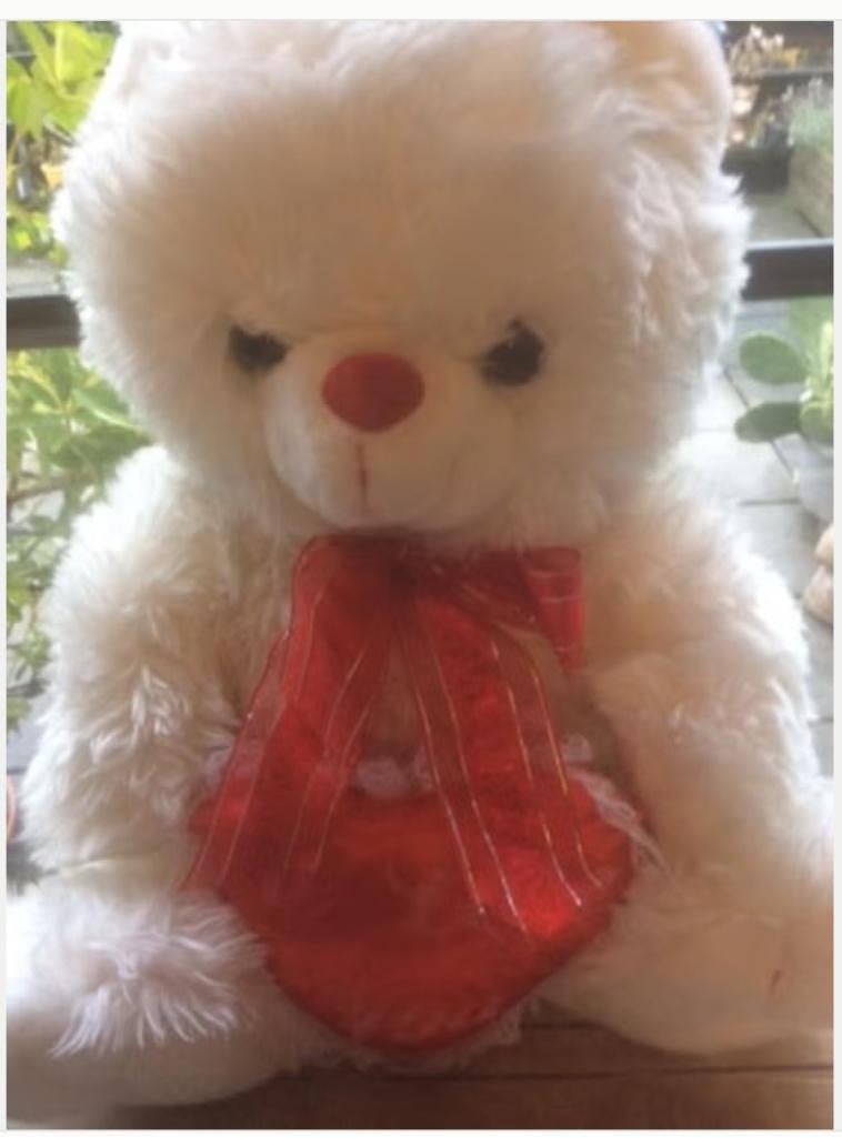 Knuffel I love you, Beer, Ophalen of Verzenden, Zo goed als nieuw, Middelgroot (20 tot 80 cm)