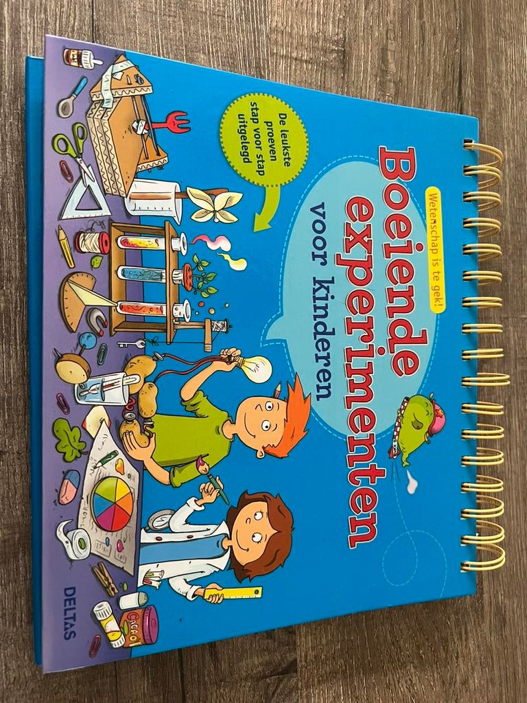 Boek boeiende experimenten kinderen, Ophalen of Verzenden