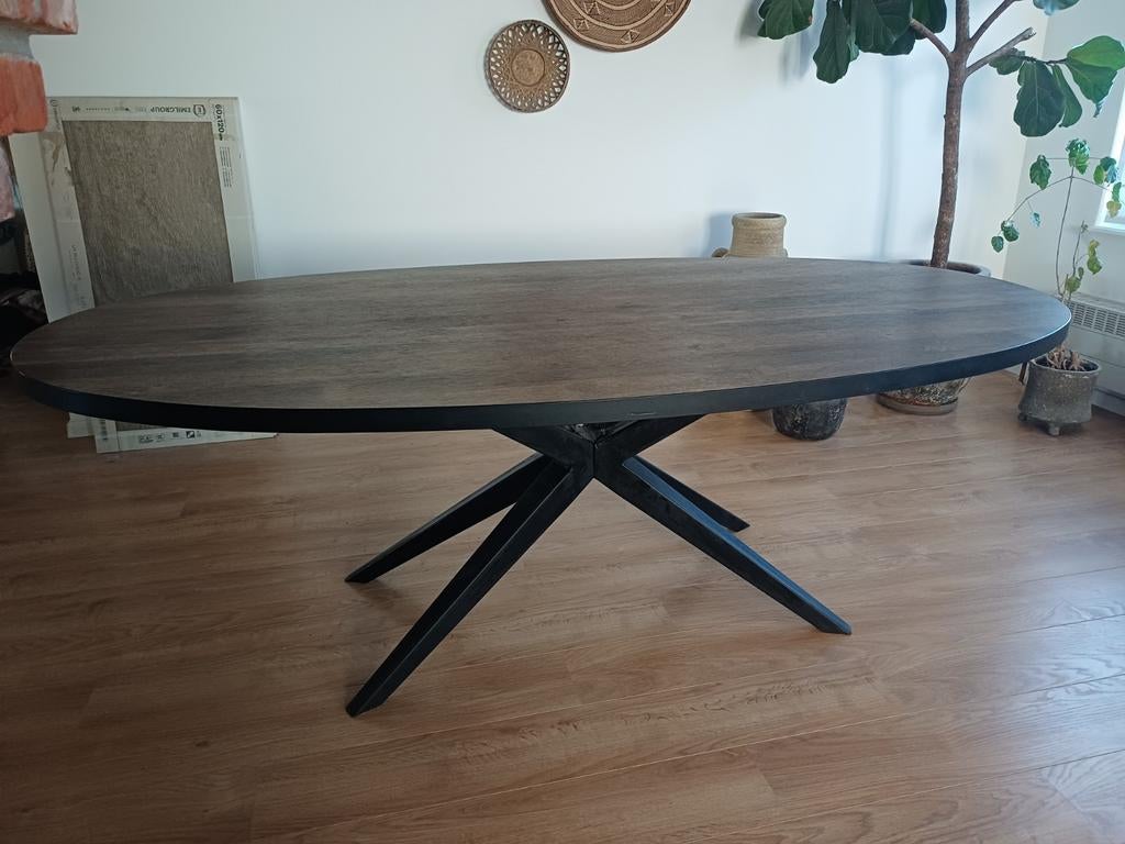 Eettafel ovaal, Huis en Inrichting, Ophalen, Ovaal