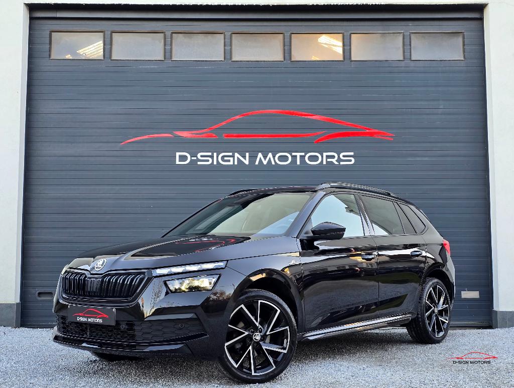 SKODA KAMIQ 1.5 TSI DSG (150ch) MONTE CARLO 2022 34.447km !!, Achat, Entreprise, Garantie prolongée, Entretenue par le concessionnaire
