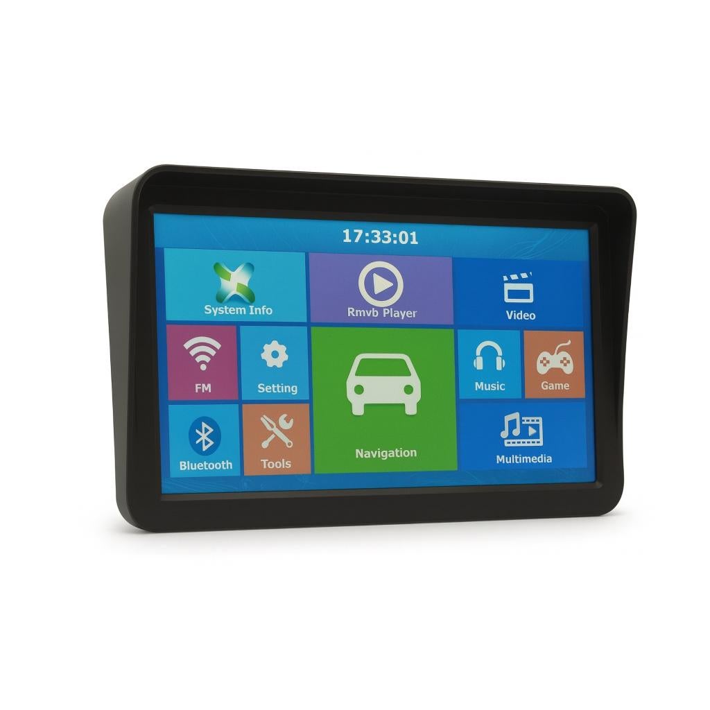 9'' XXL Camper, Vrachtwagen GPS Nieuwste Eu. Maps.BLUETOOTH, Info@drktech.be, Oosterwennel 35 Genk, Nieuw, Ophalen of Verzenden