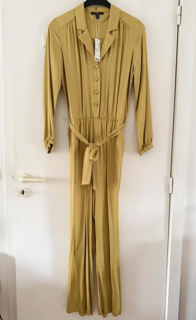 Esprit - mosterdgele jumpsuit - maat 36, Verzenden, Geel, Nieuw, Maat 36 (S)