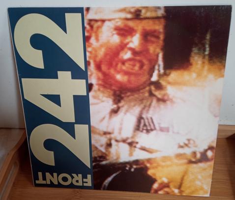 "Politics of Pressure" (Front 242) vintage 12" ZGAN, Ophalen of Verzenden, Zo goed als nieuw