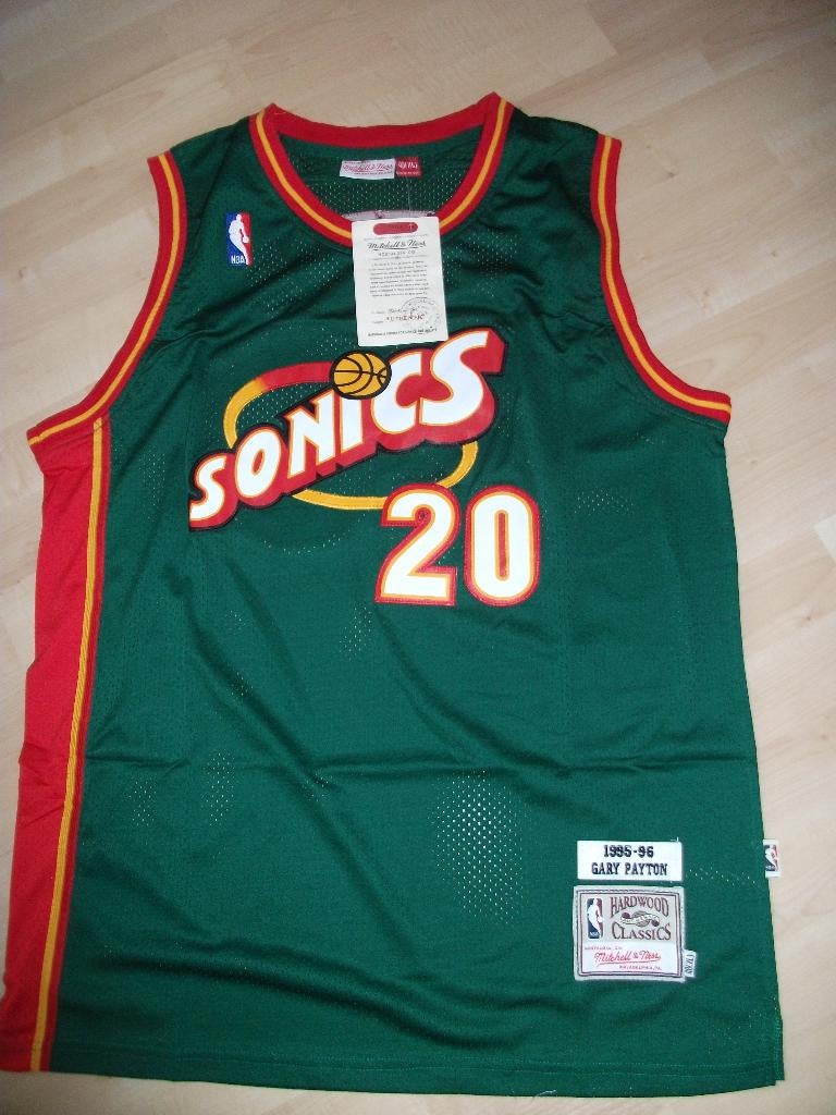 Seattle SuperSonics Retro Jersey Payton maat: S, Sport en Fitness, Basketbal, Ophalen of Verzenden, Nieuw, Kleding