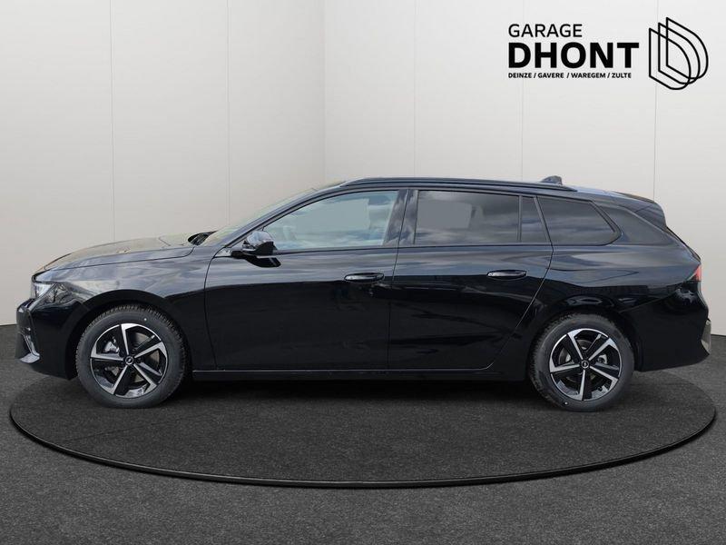 Opel Astra Sports Tourer GS - 1.2 MHEV - Automaat - 145PK, Auto's, 1199 cc, Leder en Stof, Zwart, Bedrijf