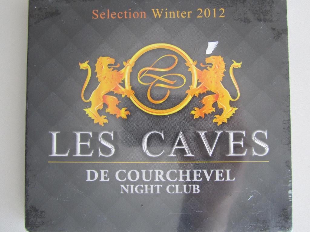 2CD LES CAVES DE COURCHEVEL (Winter 2012)(new!), Ophalen of Verzenden, Nieuw in verpakking, Techno of Trance