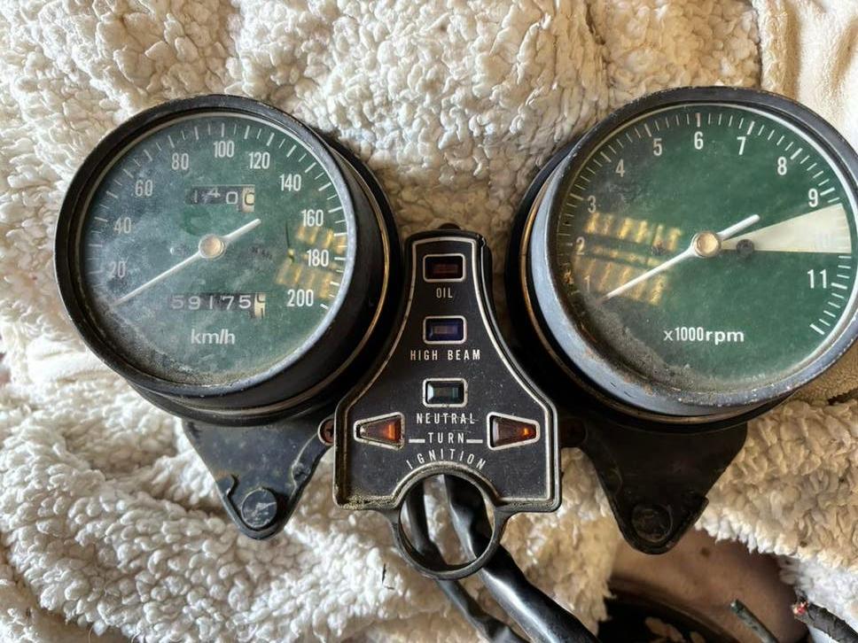 Honda CB500 F Four, voorpartij tellerblok en koplamp, Motoren, Ophalen of Verzenden, Gebruikt