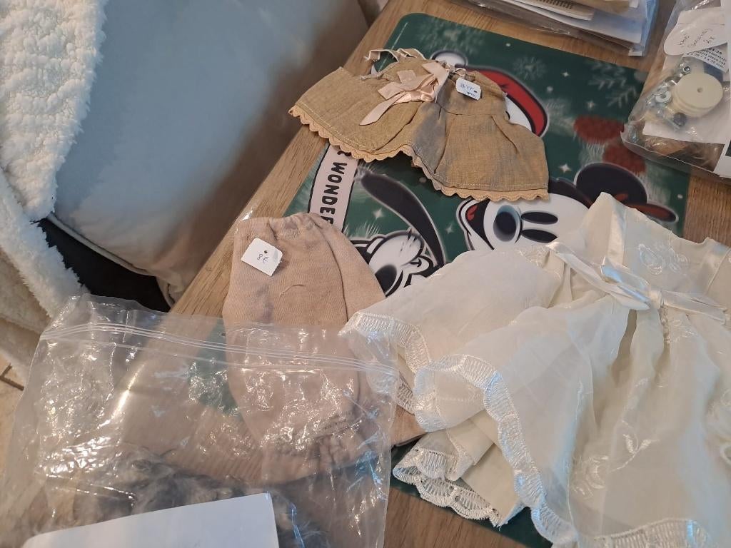 mohair  beertjes met kleertjes, Hobby en Vrije tijd, Ophalen, Nieuw, Knutselwerk