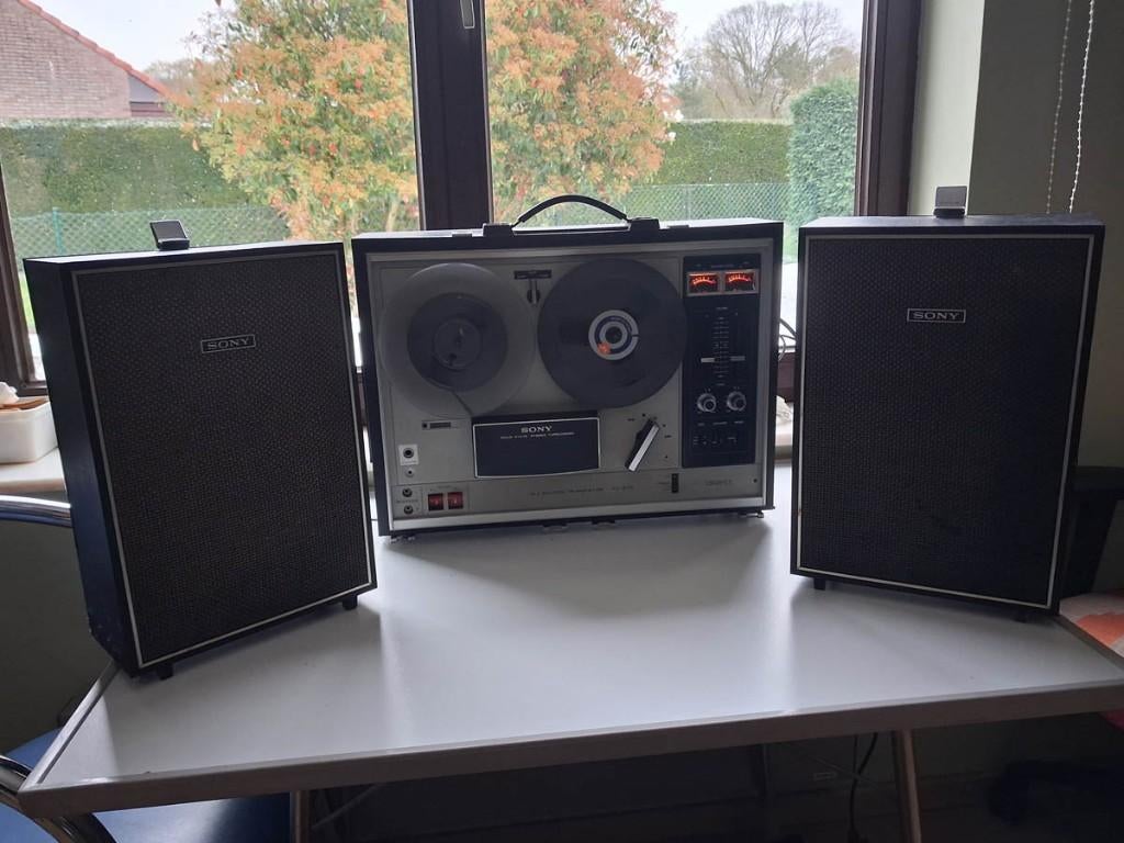 Bandrecorder Sony TC-270, Audio, Tv en Foto, Bandrecorder, Ophalen, Bandrecorder, Met banden