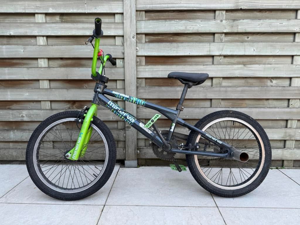 BMX Minerva Acrobat, Repose-pieds, Acier, Enlèvement, Utilisé