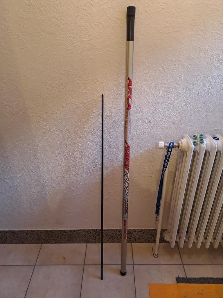 Arca power karperhengel, Watersport en Boten, Hengelsport | Algemeen, Ophalen, Gebruikt, Vaste hengel