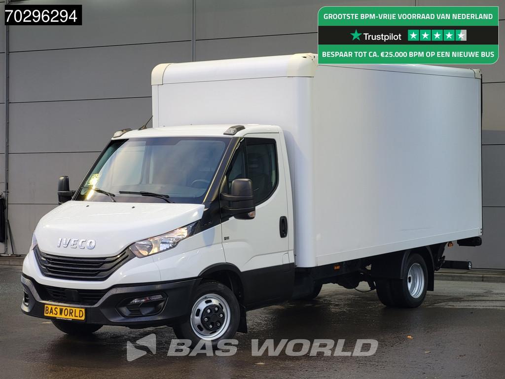 Iveco Daily 35C16 Laadklep Dubbellucht Bakwagen 160PK Airco, Auto's, Stof, Gebruikt, Euro 6, Iveco