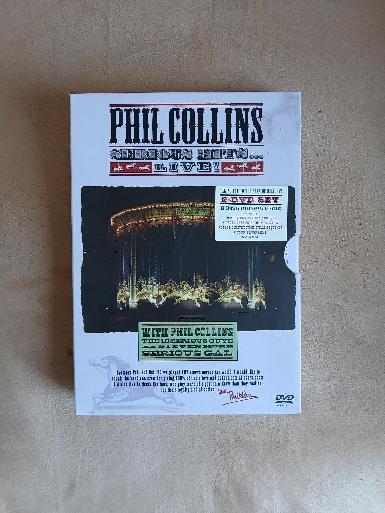 Phil Collins Serious Hits 2DVD, Cd's en Dvd's, Verzenden, Gebruikt, Muziek en Concerten, Boxset