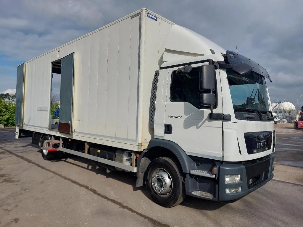 MAN TGM 15.250 4x2 BL Automat- ALU koffer -- 2 in stock, 250 ch, Achat, Euro 6, Entreprise