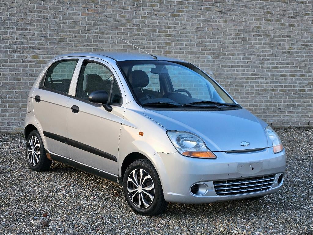 Chevrolet Spark 2006 0.8 Benzine/Airco/Met Keuring, Auto's, Chevrolet, Stof, Zwart, 5 deurs, Particulier