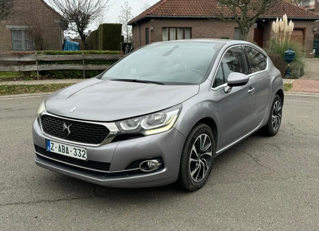 Citroen DS4 , 1.6 HDI , Airco , Gps , 119.000km , 02.2017 !, Autos, Argent ou Gris, Euro 6, Entreprise, Noir