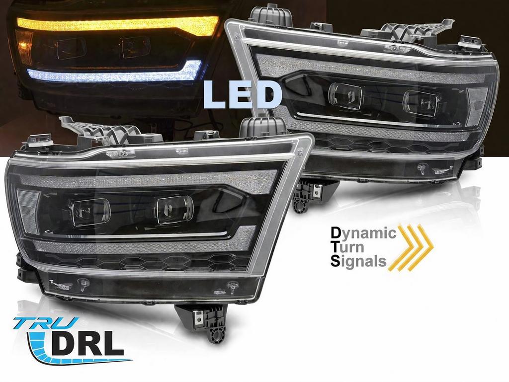SET DE PHARES LED POUR DODGE RAM 2019-2022 Neuf, Autos : Divers, Tuning & Styling, Enlèvement