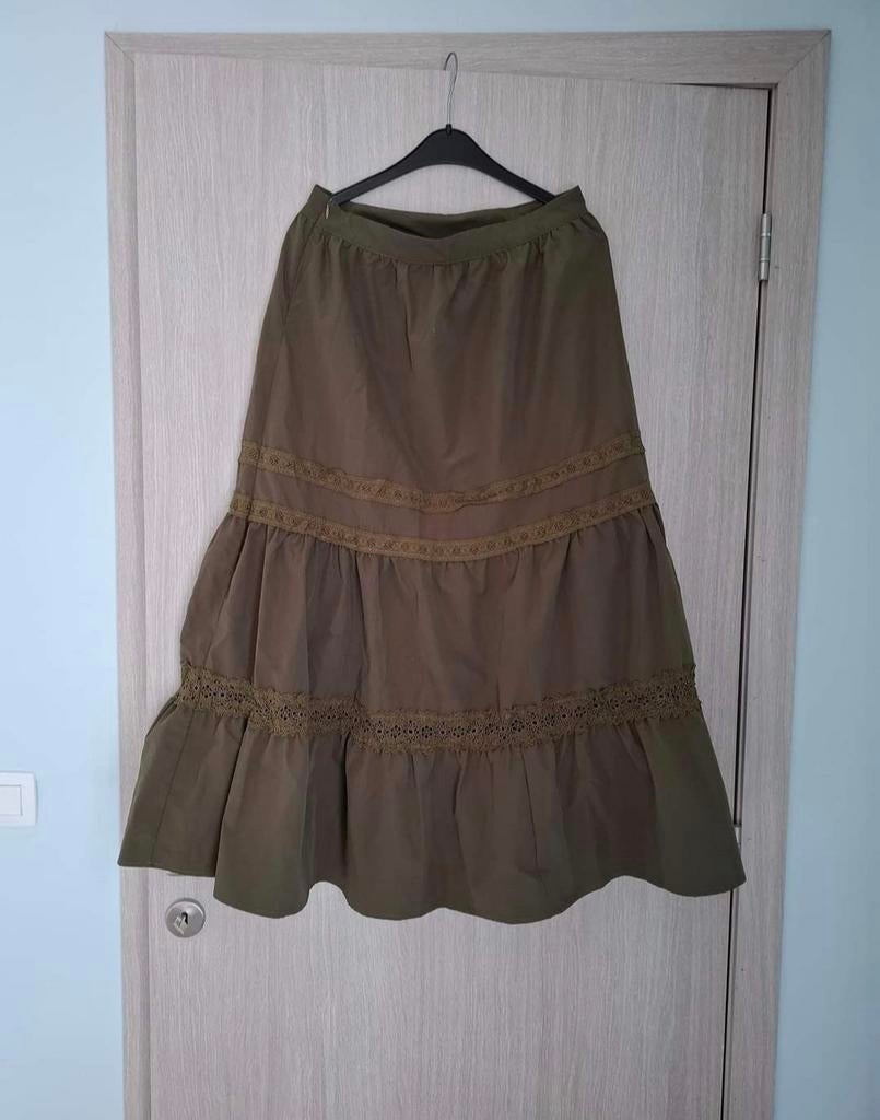 Lange rok Shein maat 40, Kleding | Dames, Rokken, Maat 38/40 (M), Ophalen of Verzenden, Zo goed als nieuw, Onder de knie