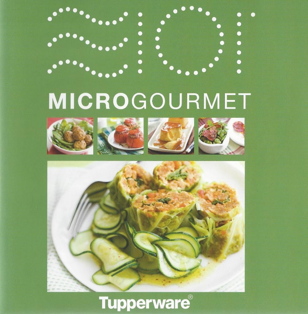 Tupperware™ Livre Recette « 101 C MicroGourmet », Tupperware™, Verzenden, Gezond koken, Nieuw