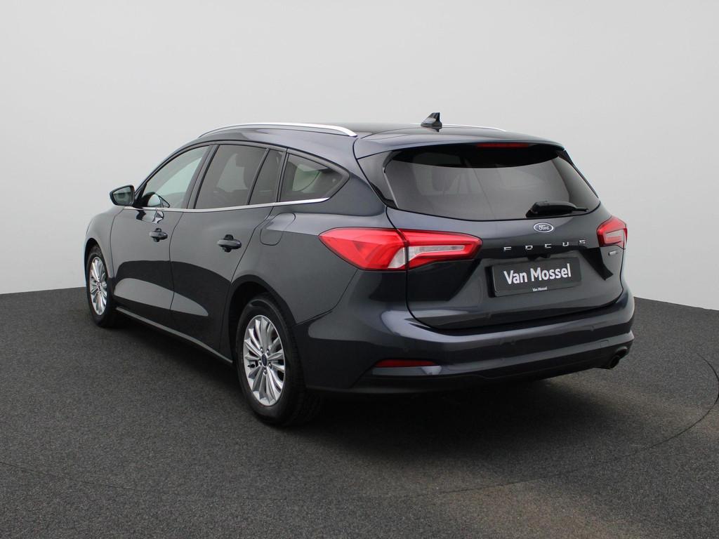 Ford Focus Clipper 1.0i EcoBoost MHEV 92kW Titanium X Camera, Auto's, Ford, Stof, Gebruikt, Euro 6, Blauw
