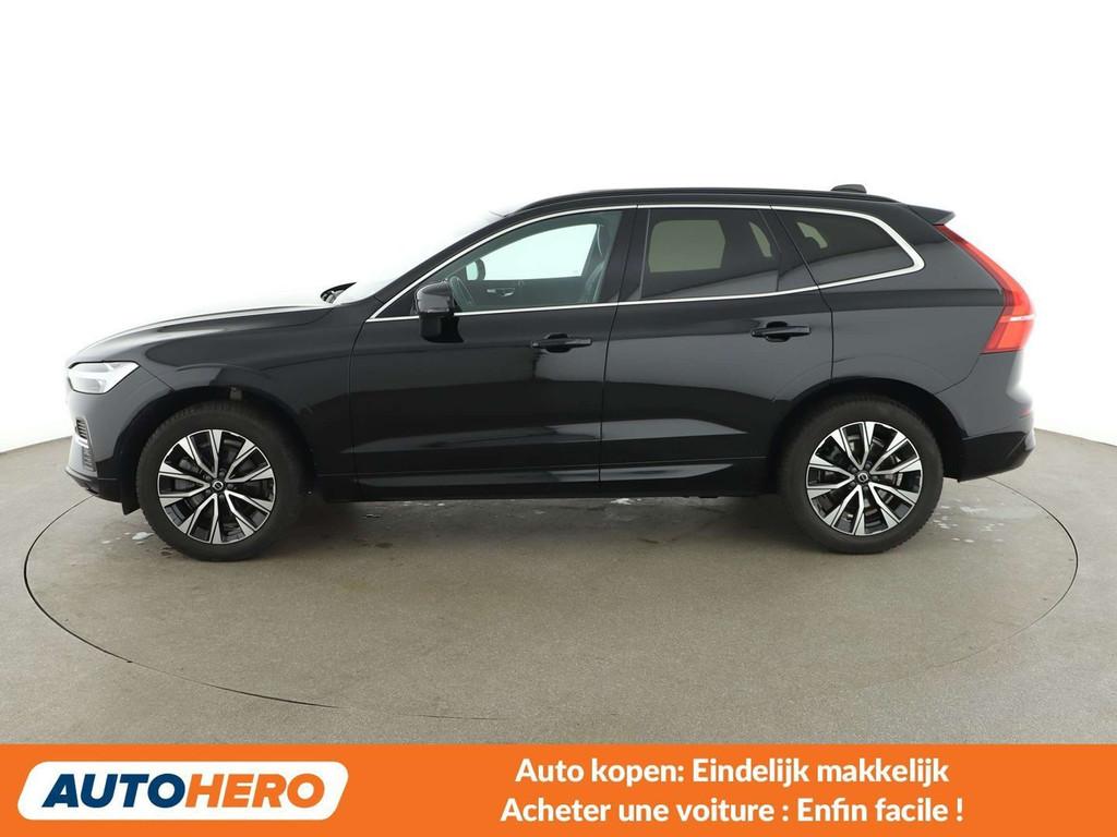 Volvo XC60 2.0 B4 Mild-Hybrid Core 2WD (bj 2022, automaat), Auto's, Volvo, 1969 cc, Zwart, Leder, 5 deurs