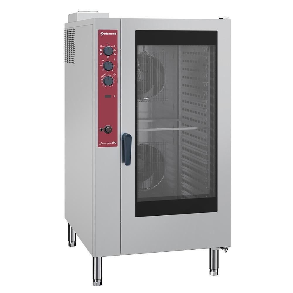 Convectiegasoven, 20x GN2/1 - 40x GN1/1, luchtbevochtiger, Oven, Hete lucht, 60 cm of meer, Nieuw