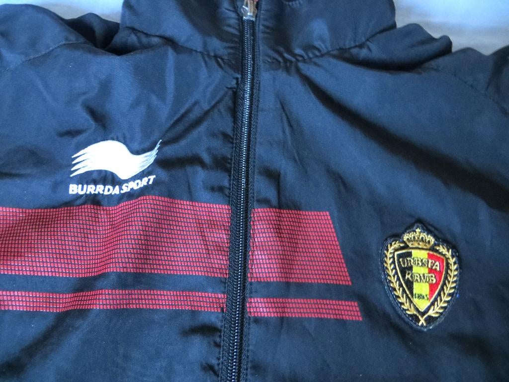 Veste football Belgique Belgïe Diables Rouges Burrda 12 ans, Taille S, Envoi, Comme neuf, Survêtement