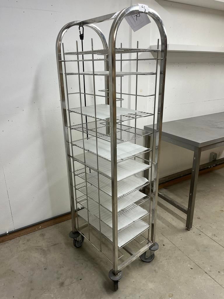 Chariot (échelle) GN 1/1 12 niveaux. AVEC grilles, Bricolage & Construction, Enlèvement, Comme neuf