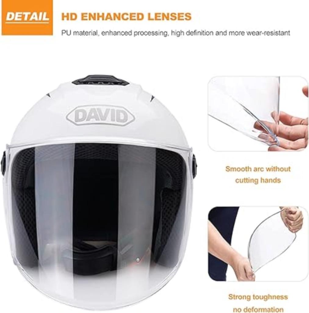 LIONCIANO Motorhelm in vintage stijl SNELLE GRATIS VERZENDIN, Motoren, Kleding | Motorhelmen, Verzenden, Dames, Jethelm, Nieuw met kaartje