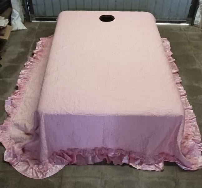 Table de massage thaïlandaise en bon état 190 cm x 112 cm x, Enlèvement ou Envoi, Table de massage