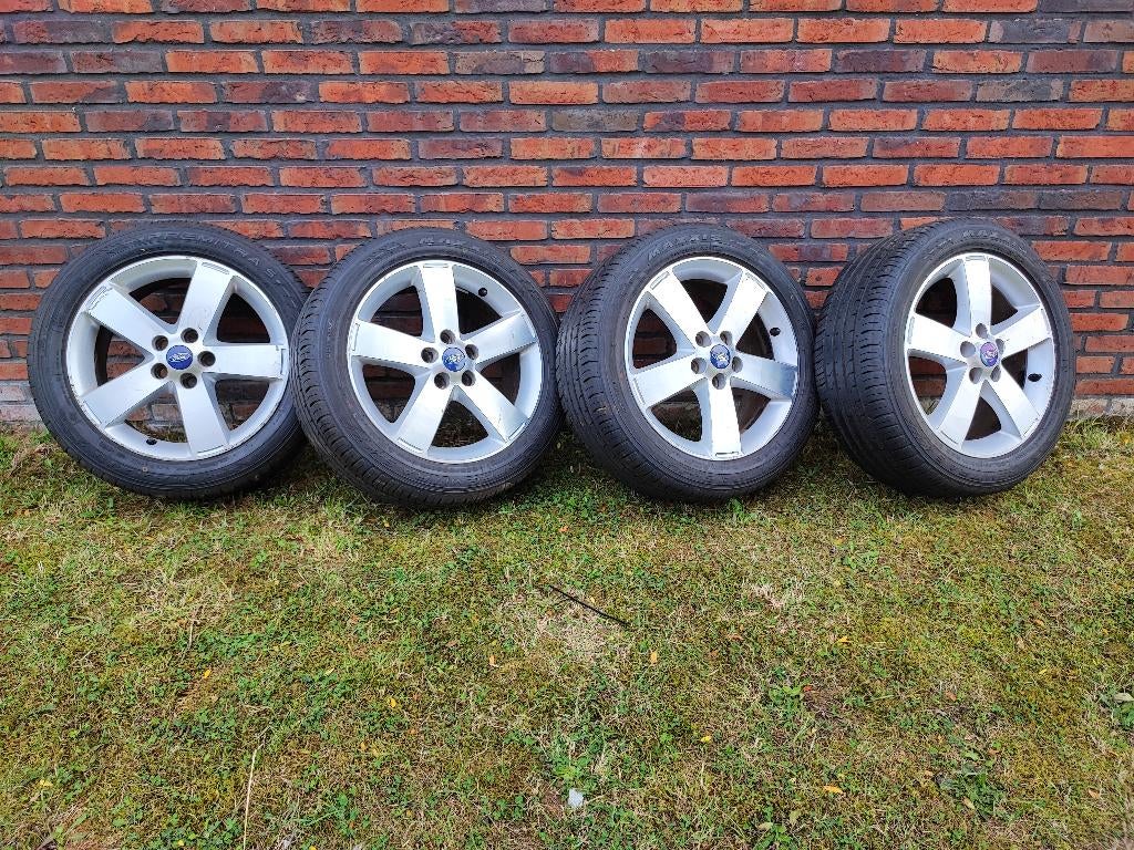 Jantes Ford 17" d'origine + pneus 225/50ZR17 98W. (5x108), Autos : Pièces & Accessoires, Pneus & Jantes, Pneus et Jantes, Véhicule de tourisme