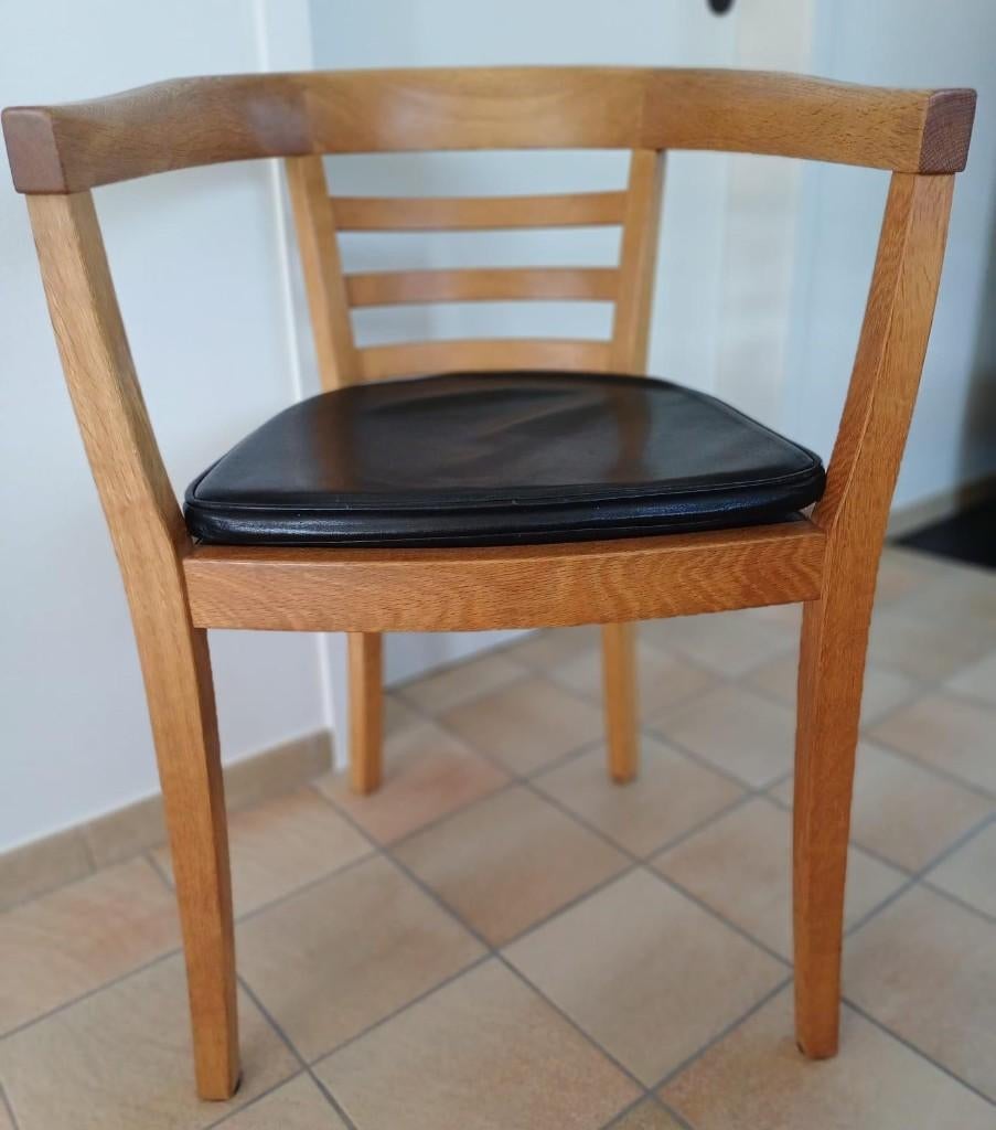 4 stoelen Design Gunther Lambert, Huis en Inrichting, Ophalen, Gebruikt, Bruin, Vier