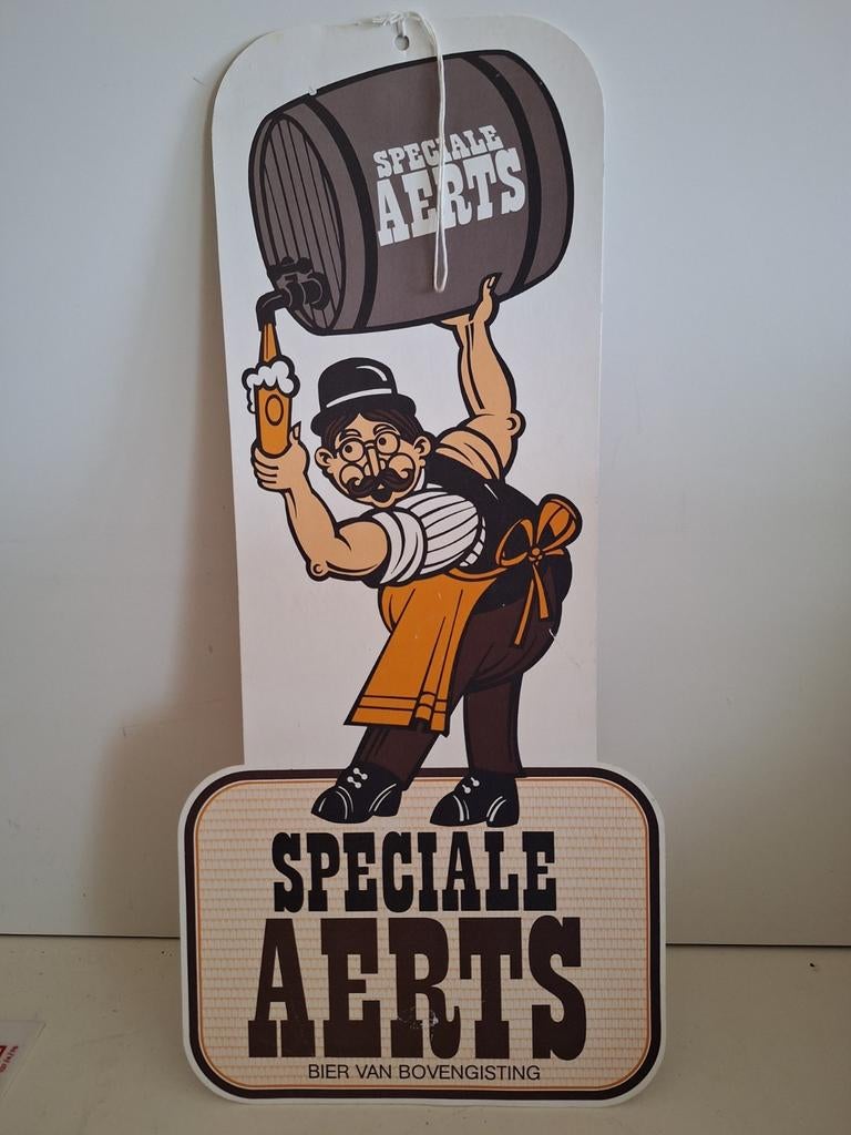 2x bier reclameborden Speciale Aerts brouwerij Aerts Geel, Collections, Marques de bière, Enlèvement ou Envoi, Comme neuf