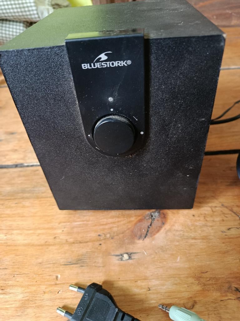 Enceinte Bluestork, TV, Hi-fi & Vidéo, Enlèvement ou Envoi, Utilisé, Haut-parleurs Frontaux, Arrière ou Stéréo