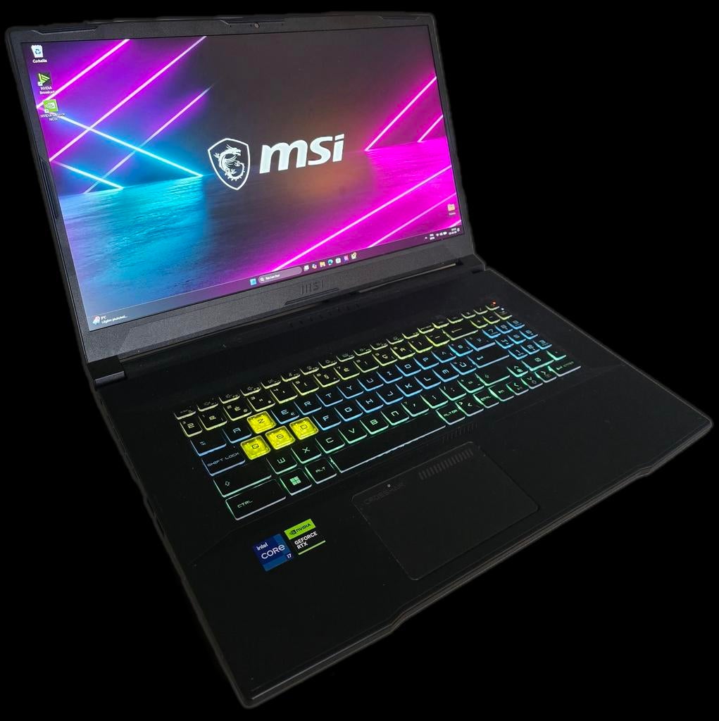 Msi Crosshair 17 c12 RTX 4070 Intel Core i7, MSI, 17 pouces ou plus, Comme neuf, Gaming