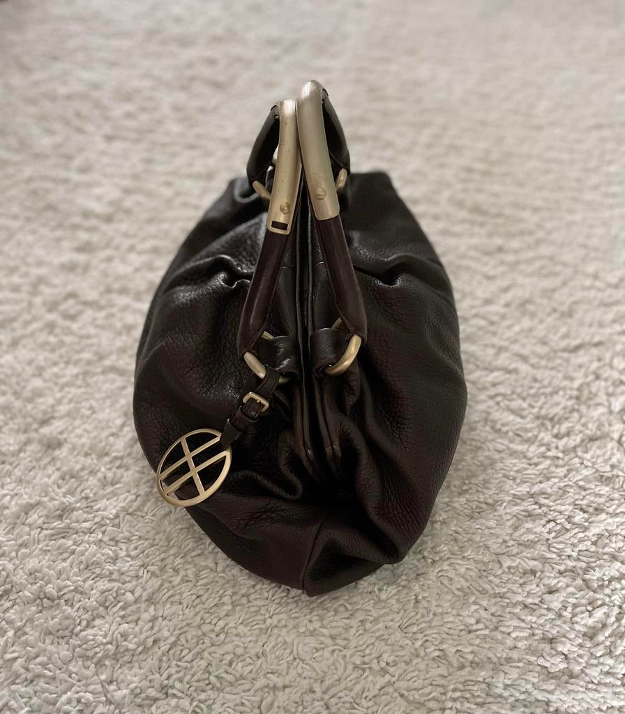 Handtas Hugo Boss, Handtassen en Accessoires, Tassen | Damestassen, Ophalen of Verzenden, Nieuw, Bruin, Handtas