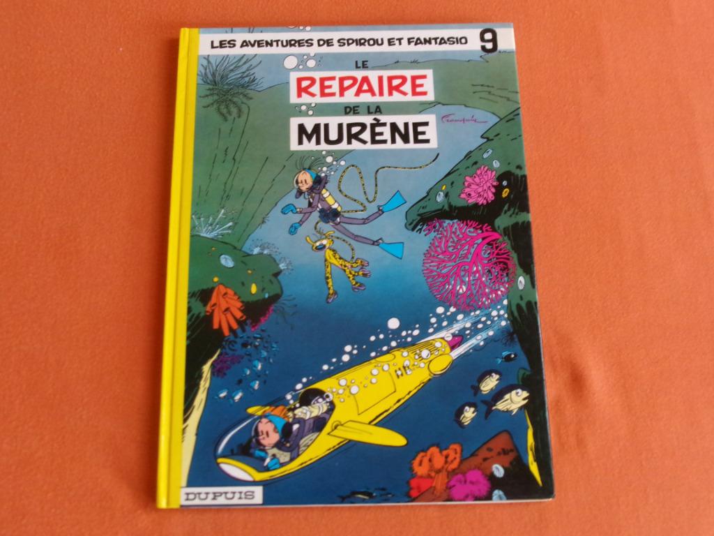 LE REPAIRE DE LA MURENE - SPIROU ET FANTASIO - N 9, Livres, Enlèvement ou Envoi, Une BD, Utilisé, Dupuis