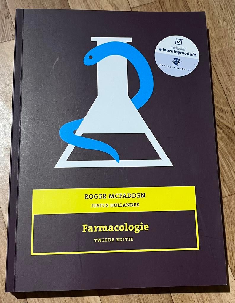 Farmacologie, Boeken, Ophalen of Verzenden, Zo goed als nieuw