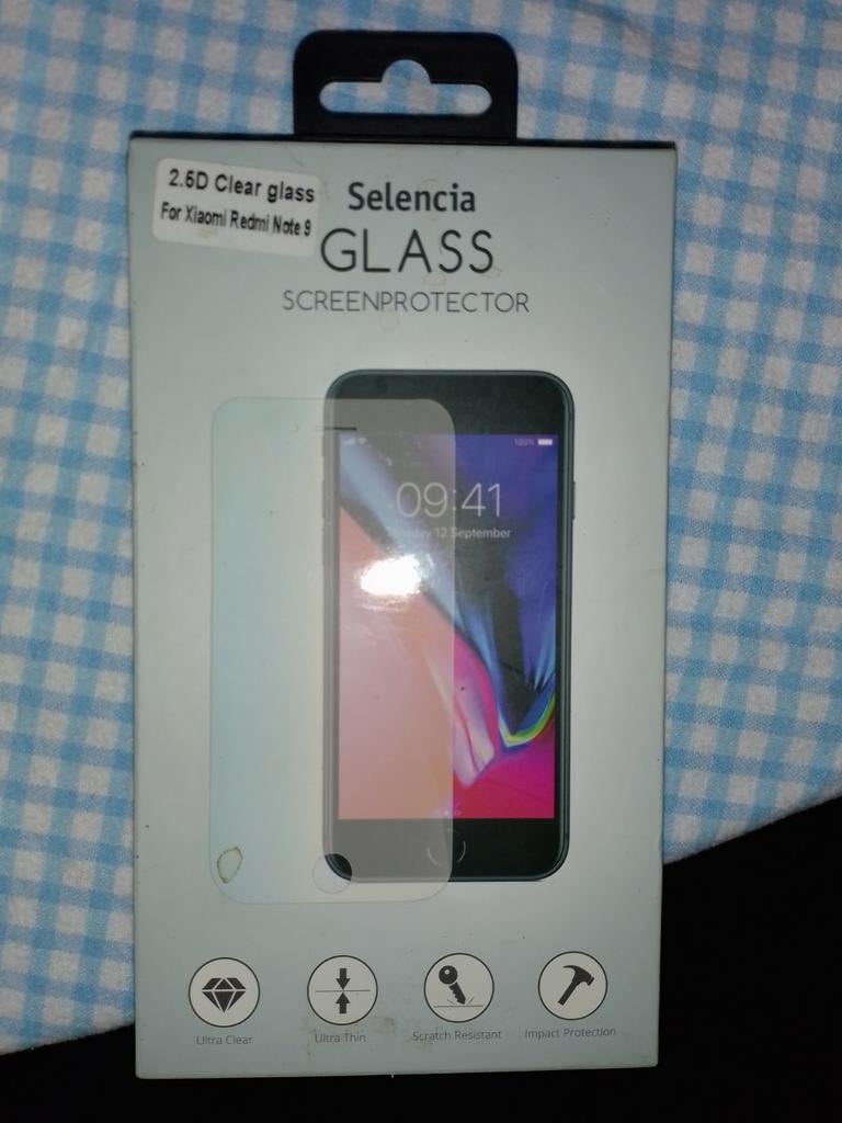 Screenprotector voor Xiaomi redmi note 9, Ophalen