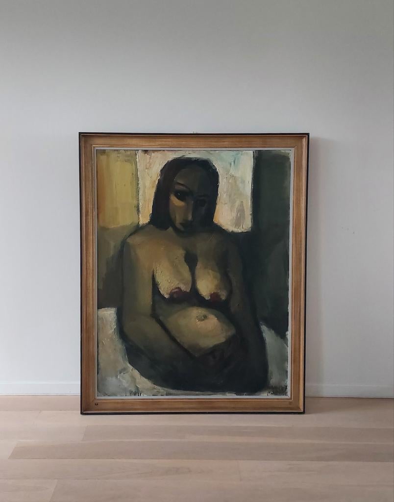 Schilderij van Frans Minnaert (110 x 136 cm), Ophalen
