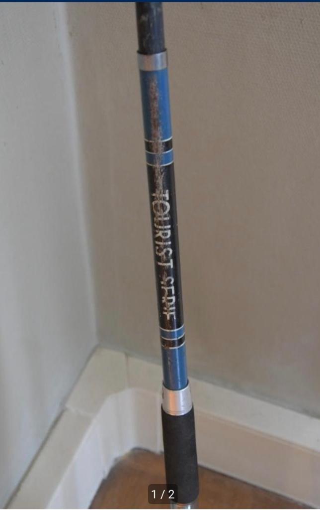 Hengel Shakespeare Tourist serie carbon, Watersport en Boten, Hengelsport | Algemeen, Ophalen, Gebruikt, Vaste hengel