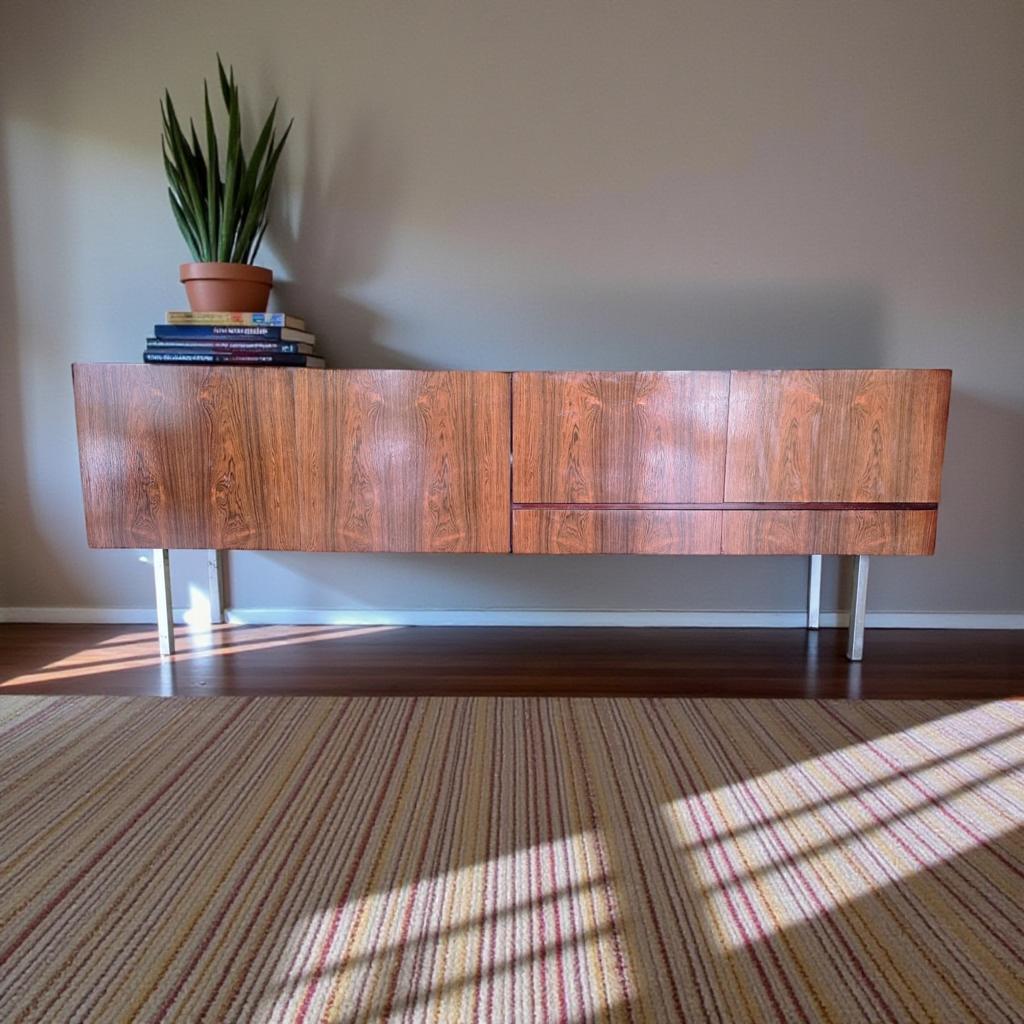 Vintage XL palissander dressoir / buffetkast / kast, Kinderen en Baby's, Ophalen of Verzenden, Gebruikt, Kast