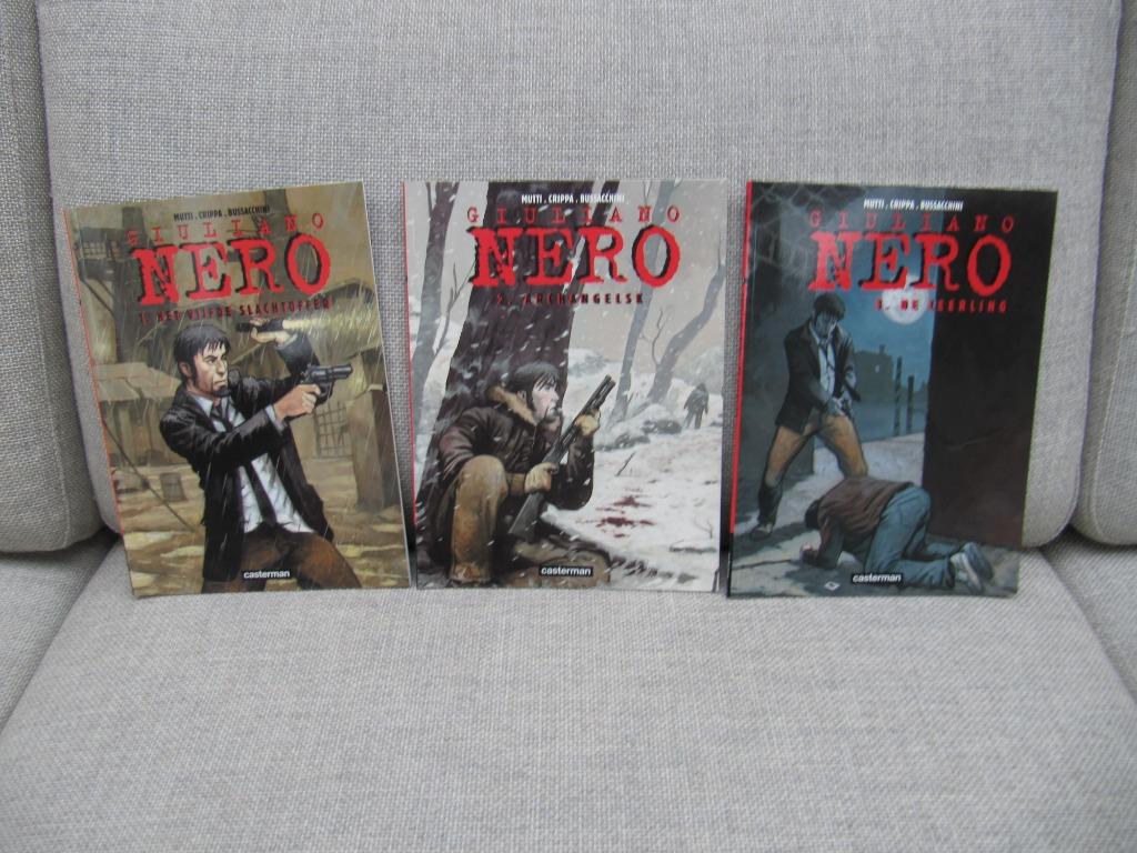 Giuliano Nero -volledige reeks - nieuw, Livres, BD, Neuf, Enlèvement ou Envoi