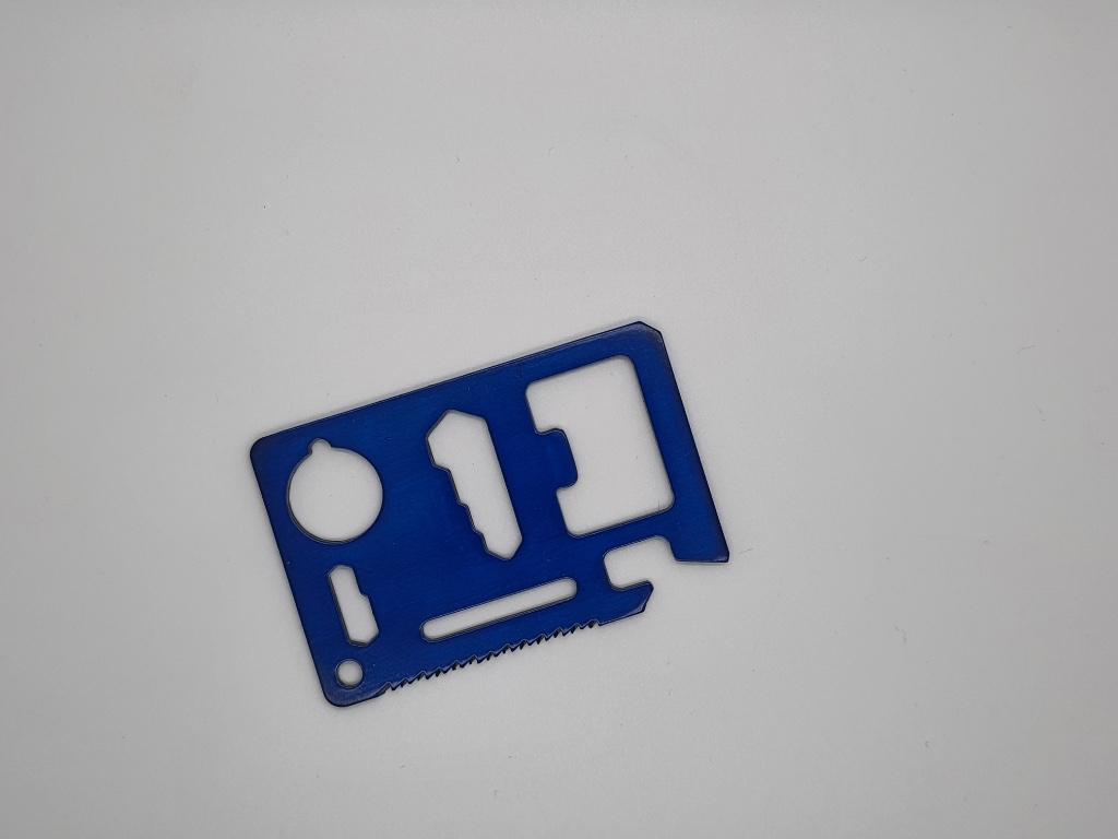 Multitool 11-in-1 in zakformaat – survival gadget!, Caravans en Kamperen, Kampeeraccessoires, Nieuw, Ophalen of Verzenden