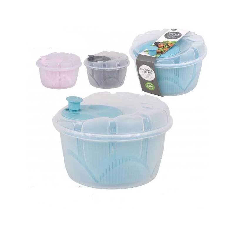 Essoreuse à salade 4,4 l, couleurs assorties, Maison & Meubles, Cuisine | Ustensiles de cuisine, Neuf, Envoi