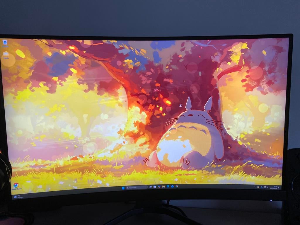 Msi mag optix 27 pouce incurvé, Ophalen, Zo goed als nieuw